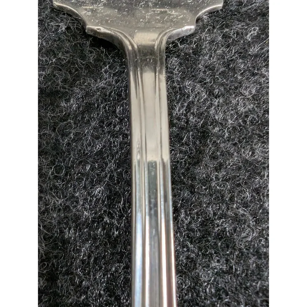Durgin Gorham Fairfax Sterling Silver Serving Fork 6 Inch 30g Monogram HML 1910